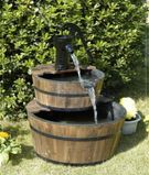 Ranch Farm Barrel Water Fountain1