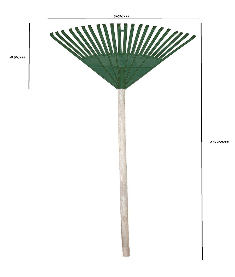 Long Garden Plastic Rake2