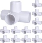 PVC 4-Way Connectors 12 pcs1