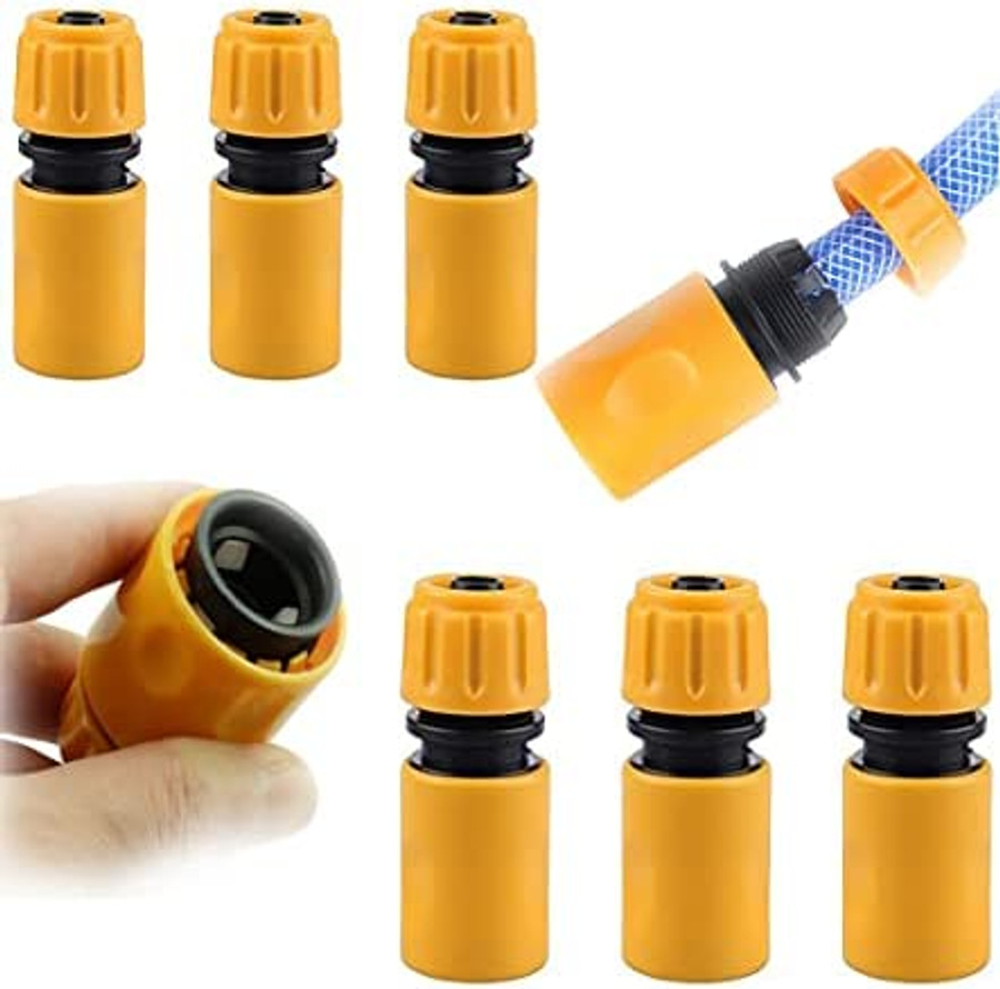 Hose and Tap half inch Connector 6 pcs1