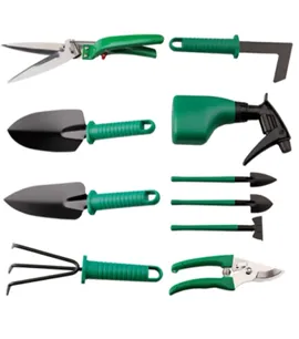 10 Pcs Gardening Tools Set Gifts Ergonomic Non Slip Handle Garden Hand Tools Kit2