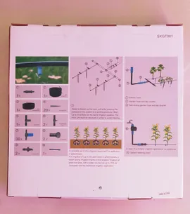 Drip irrigation  full set (5m×20m)2