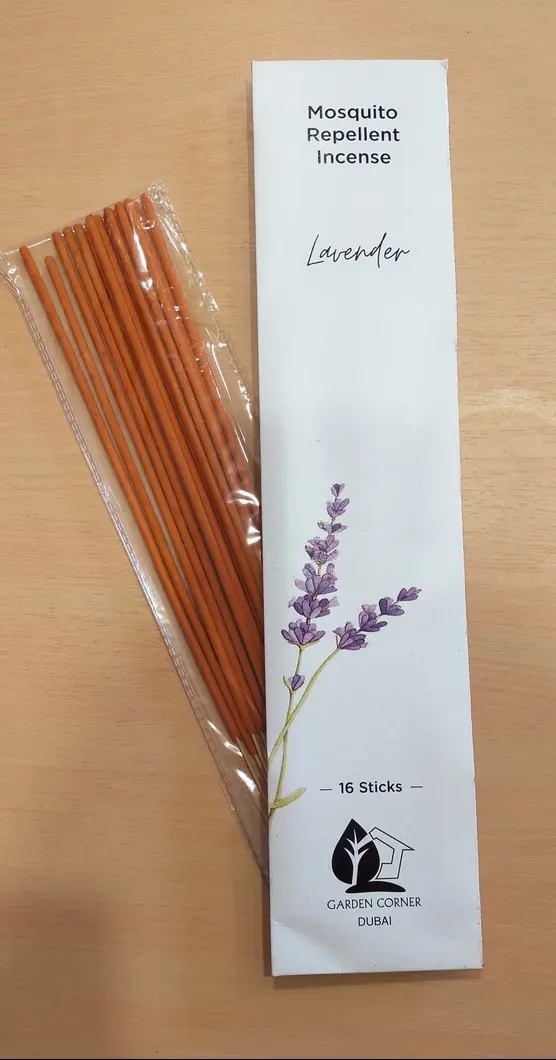 Mosquito Repellent incense lavender 16 PCs sticks1