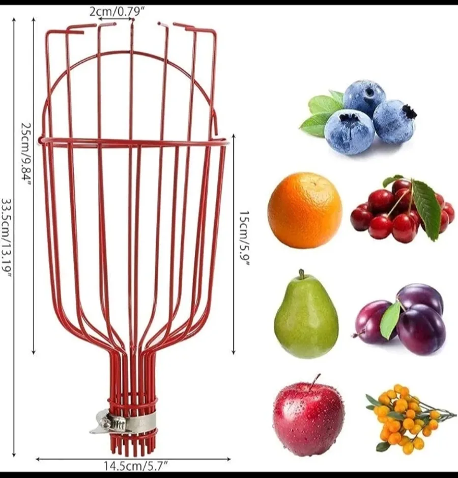 Fruit Picker with 3m telescopic stick2