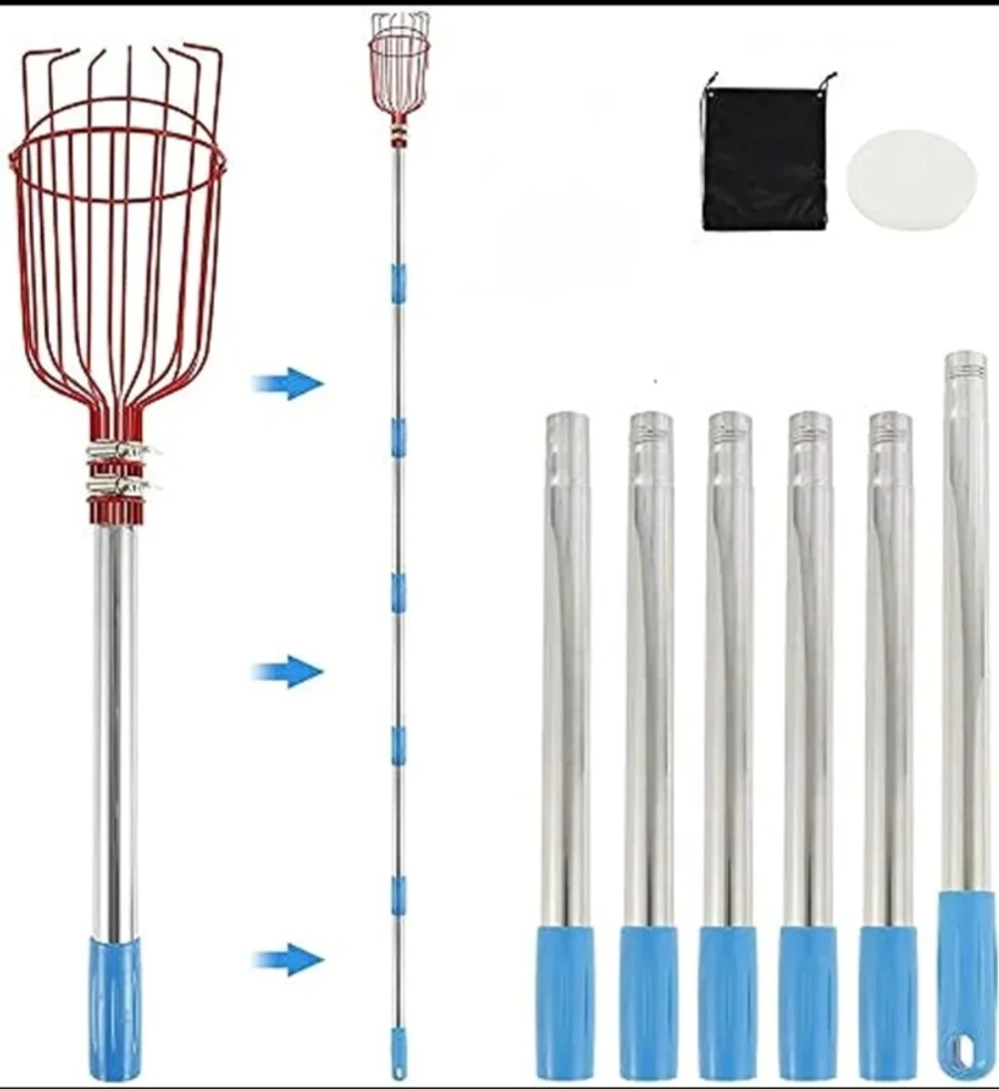 Fruit Picker with 3m telescopic stick3