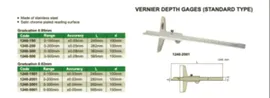 Vernier Depth Gage - 12'' / 300MM - 1240-30012