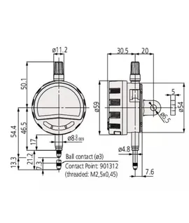 0-127mm0001mm-digimatic-indicator-id-c-mitutoyo-543-700-c