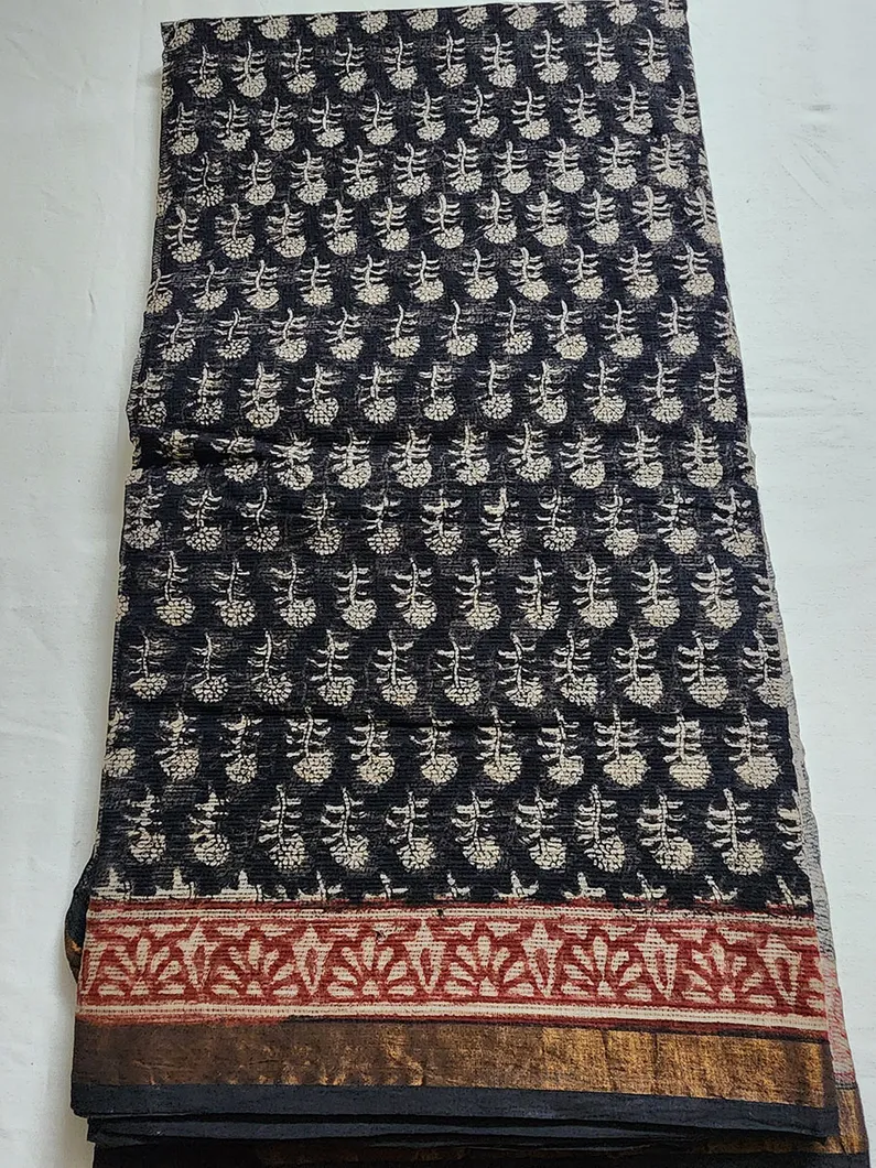 Black Kota Doriya Sarees1