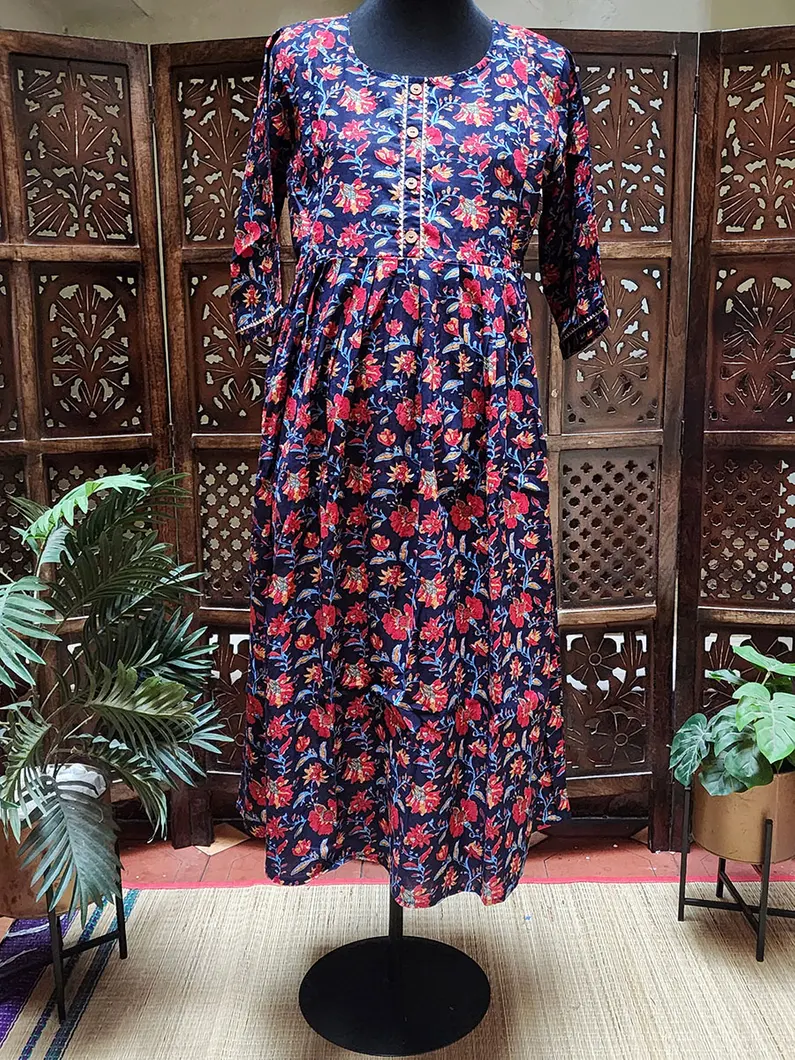 Navy Blue Maternity Wear1