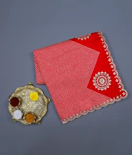 hand-embroidered-red-vegan-muslin-silk-saree-original-jaipur-gota-pati-hny00602-a