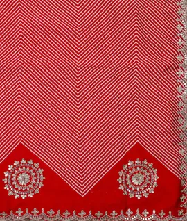 hand-embroidered-red-vegan-muslin-silk-saree-original-jaipur-gota-pati-hny00602-c