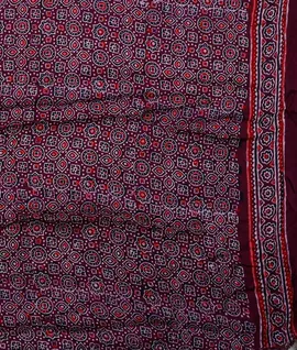 mustard-modal-silk-satin-saree-bandhini-with-ajrak-pallu-blouse-hny00606-e