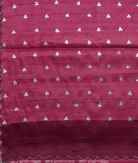 soft-tussar-silk-saree-in-burgundy-with-mirror-and-zari-embroidery-digital-print-hny00609-c