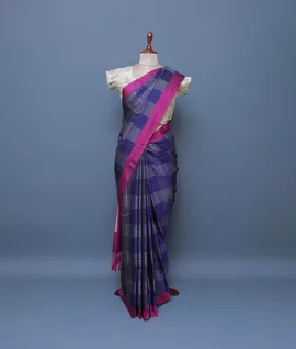 midnight-blue-soft-silk-saree-modern-geometric-weave-hny00623-b