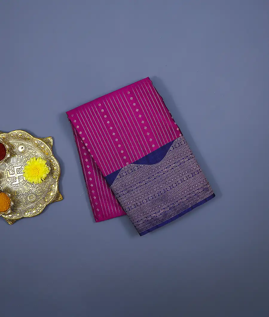 magenta-soft-silk-saree-antique-zari-wave-design-hny00625-a