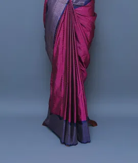 magenta-soft-silk-saree-antique-zari-wave-design-hny00625-d