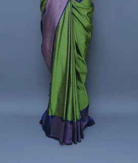 olive-soft-silk-saree-antique-zari-wave-design-hny00627-d