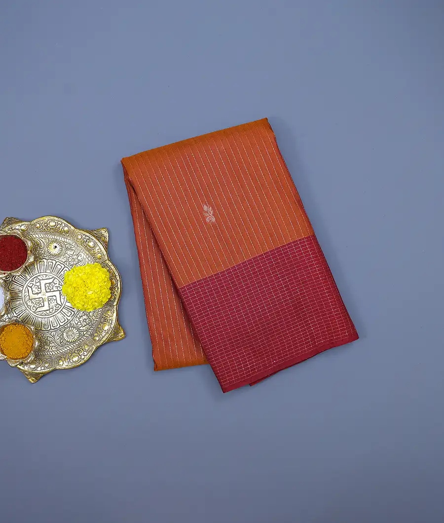 rust-soft-silk-saree-classy-butta-geometric-weave-hny00634-a