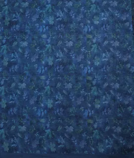 blue-vegan-tussar-silk-saree-with-pen-kalamkari-design-hny00651-e