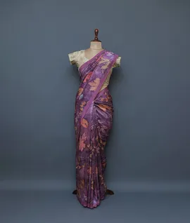 magenta-pen-kalamkari-vegan-tussar-silk-saree-hny00652-b