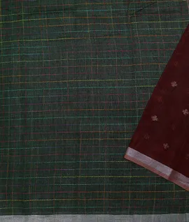 maroon-pure-linen-saree-hny00662-d