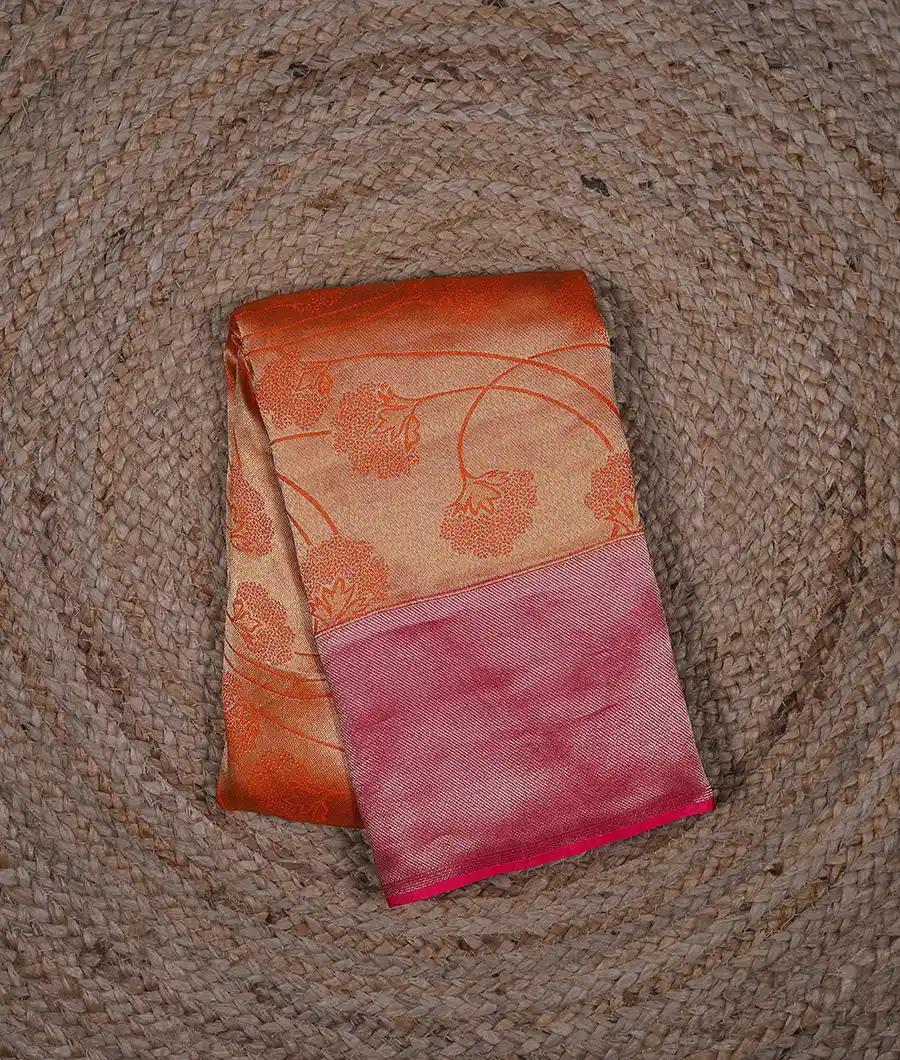 orange-kanjivaram-vegan-silk-saree-hny00667-a