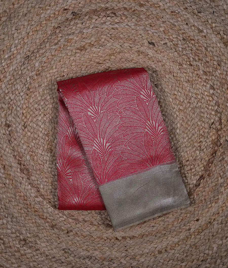 red-peacock-motif-kanjivaram-vegan-silk-saree-hny00675-a