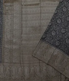 navy-blue-peacock-motif-kanjivaram-vegan-silk-saree-hny00680-d