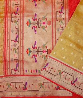 mustard-vegan-tissue-paithani-silk-saree-plant-based-hny00688-d