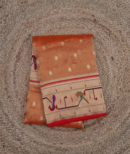 red-vegan-tissue-paithani-silk-saree-plant-based-hny00689-a