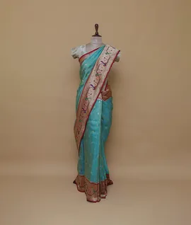 light-turquoise-vegan-tissue-paithani-silk-saree-hny00690-b