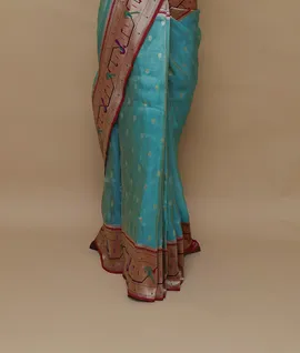 light-turquoise-vegan-tissue-paithani-silk-saree-hny00690-c