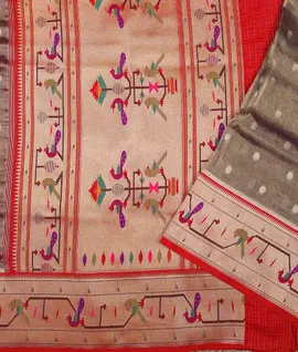 brown-vegan-tissue-paithani-silk-saree-lightweight-hny00691-d