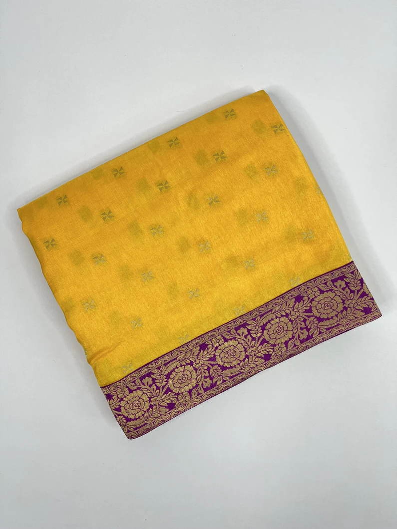 yellow-color-9-yards-vegan-silk-saree-hny0478-a