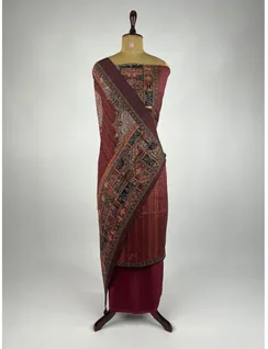 rust-color-printed-muslin-silk-material-hnydm0012-d