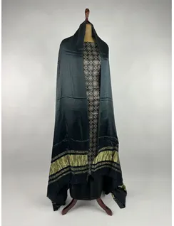 Black Color Mashru Silk Material3