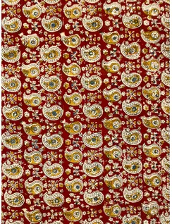 maroon-kalamkari-vegan-silk-cotton-fabric-hnyf0073-c