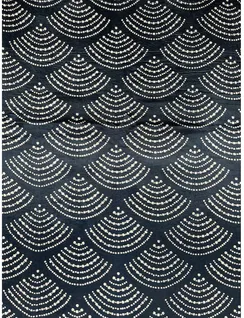 Black Color Mashru Silk Fabric3