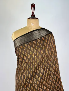 brown-and-mustard-color-bagru-print-silk-saree-hny0022-c