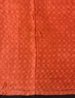 Red Ajrak Printed Modal Silk Saree5