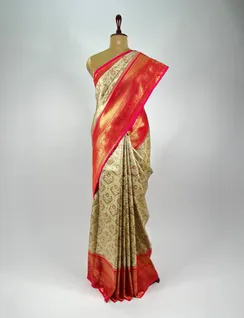 Gold Tissue Kanjivaram Silk Saree2