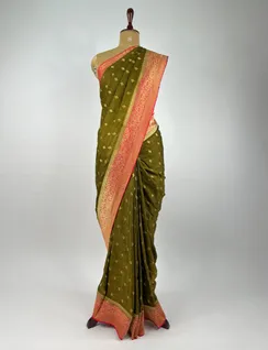 olive-banarasi-vegan-silk-saree-hny0080-b