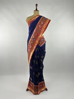 navy-blue-color-patola-silk-saree-hny0189-b