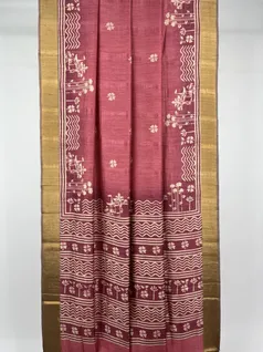 burgundy-color-soft-tussar-silk-saree-hny0213-b