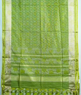 olive-green-colour-vegan-dupion-silk-ikat-weave-saree-hny0548-hny0548-b