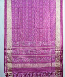 magenta-colour-vegan-dupion-silk-ikat-weave-saree-hny0550-hny0550-b