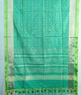 turkish-blue-colour-vegan-dupion-silk-ikat-weave-saree-hny0551-hny0551-b