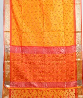 orange-colour-vegan-dupion-silk-ikat-weave-saree-hny0554-hny0554-b