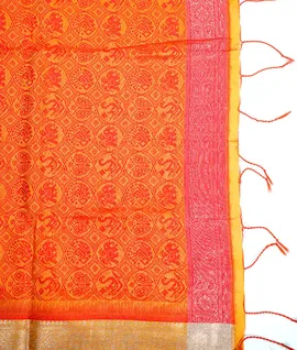 orange-colour-vegan-dupion-silk-ikat-weave-saree-hny0554-hny0554-d