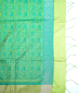 green-colour-vegan-dupion-silk-ikat-weave-saree-hny0558-hny0558-d